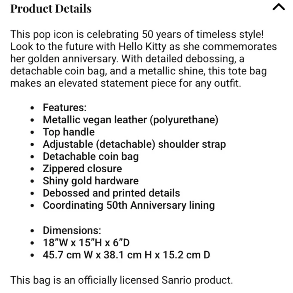 Gold Textured Tote Bag with Shimmery Finish - Picture 5 of 13